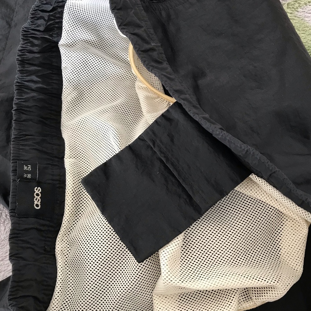 ASOS Men’s Nylon Swimming Shorts - Picture 10 of 12